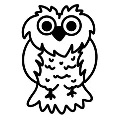 owl vector illustration