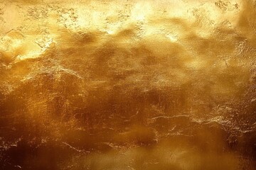 Golden abstract metallic texture background smooth reflective surface luxury elegant warm tones