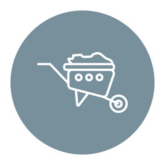 Wheelbarrow Icon