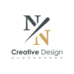 initial monogram logo with creative design.