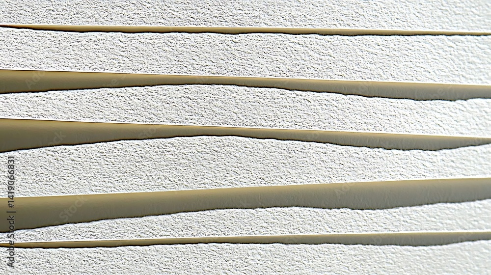 Poster layered paper edges reveal unique texture patterns and neutral color tones