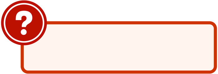 Question Mark Frame for Titles
