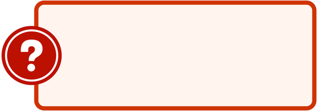Question Mark Frame for Titles
