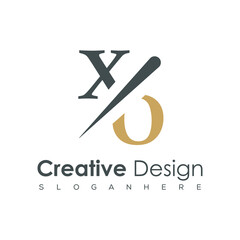 initial monogram logo with creative design.