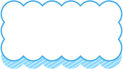 Cute Wavy Circle Title Box
