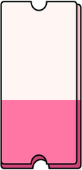 Blank Pink Coupon Text Box
