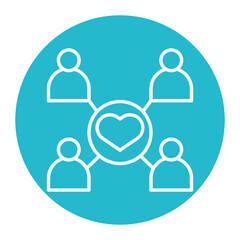 Support Network Icon