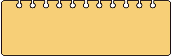 Kraft Notepaper Text Frame
