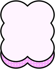 Wavy Shape Border Title Text Box
