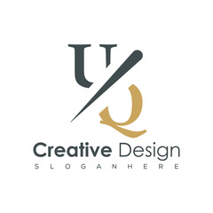 initial monogram logo with creative design.