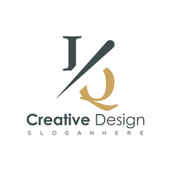 initial monogram logo with creative design.