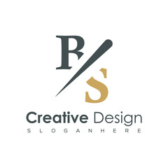 initial monogram logo with creative design.