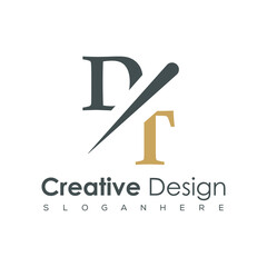 initial monogram logo with creative design.