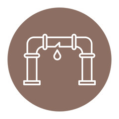 Broken Pipeline Icon
