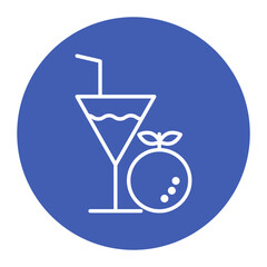 Orange Juice Icon