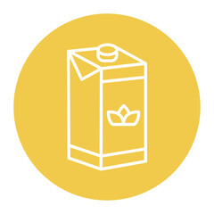 Oat Milk Icon