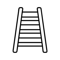 Find and download the best ladder vector icon illustration for construction and home improvement projects