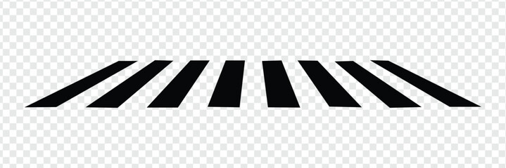 Crosswalk lines. pedestrian crossing icon. zebra crossing. vector illustration, crossover isolated on white background. Vector Illustration .EPS 10 .   © Micro  Vector Market