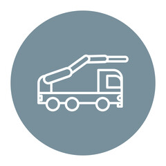 Concrete Pump Icon