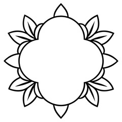 Fototapeta premium Vector illustration of a flower