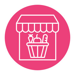 Groceries Store Icon