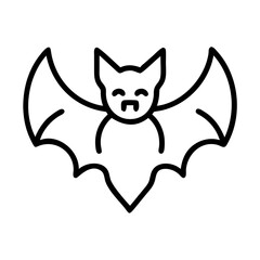 Download cute halloween bat vector icon illustration for spooky season graphic design project needs