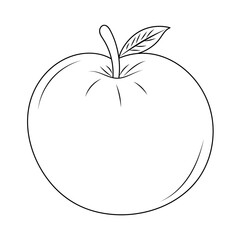 Apple doodle art