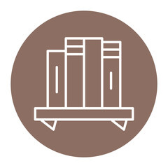 Bookshelf Icon