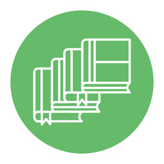 Pile of Books Icon
