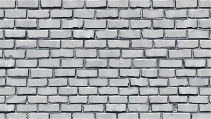 Texture of a brick wall. Gray brick wall abstract background. 