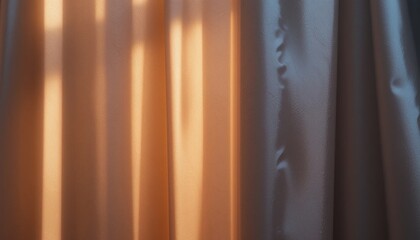 Morning light filtering through curtains home interior photography cozy environment soft viewpoint serenity concept