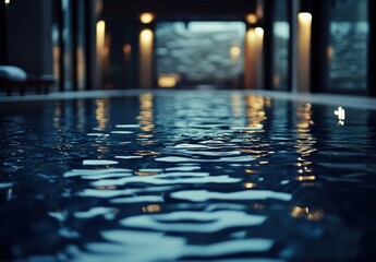 Obraz premium water reflection in water