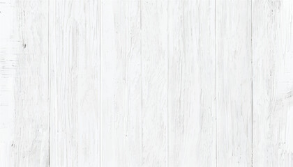 White wood wall. Wood white texture and background. Old wooden plank painted in white color. Natural white wood texture.  © shazam