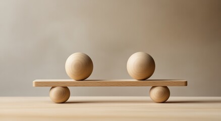 wooden egg on wooden table