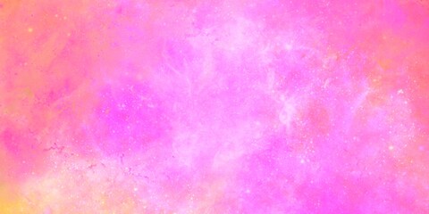 Abstract Pink and Peach Cosmic Background