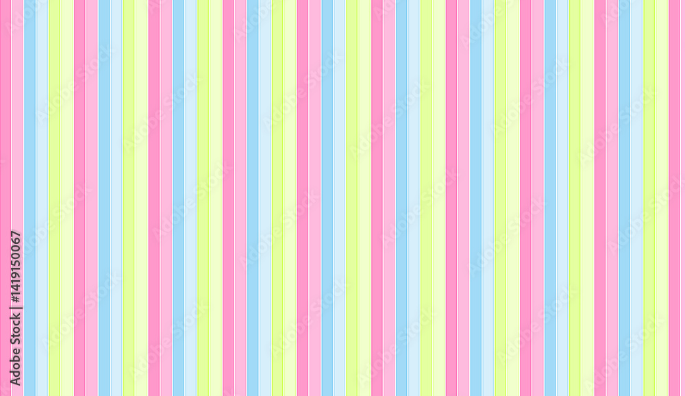 Poster pastel colored striped background creating a cheerful and vibrant pattern
