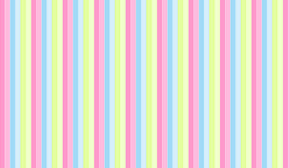 Pastel colored striped background creating a cheerful and vibrant pattern