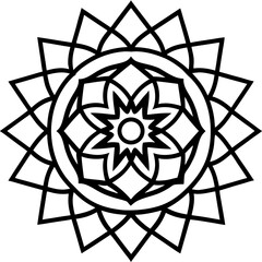 Fototapeta premium Mandala vector