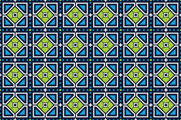 Seamless pattern with abstract vector