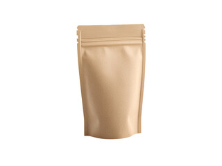 Kraft Paper Stand Up Pouch Packaging Mockup  for Coffee Beans or Snacks