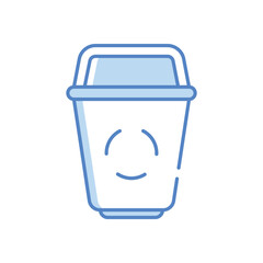 Rubbish Bin Vector icon