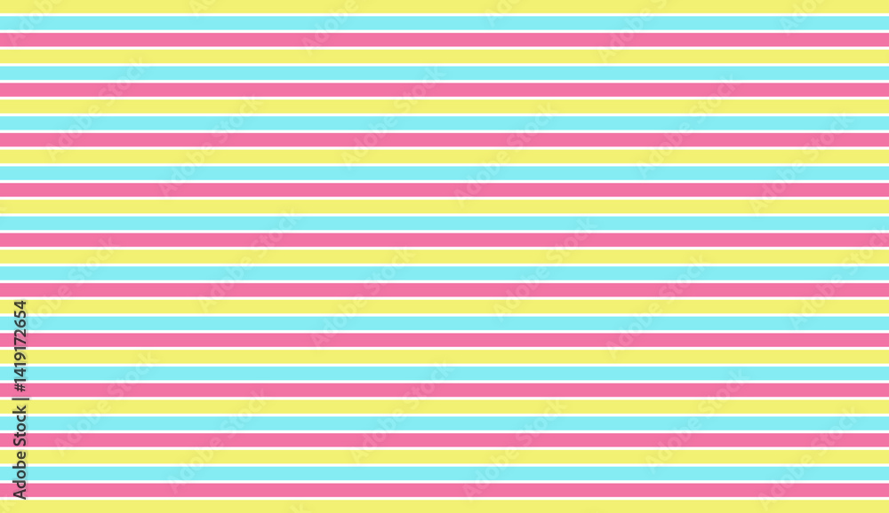 Poster horizontal stripes background forming a colorful pattern