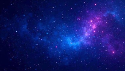 Soft gradient of dark blue and purple colors resembling a starry night sky, abstract, color, illustration