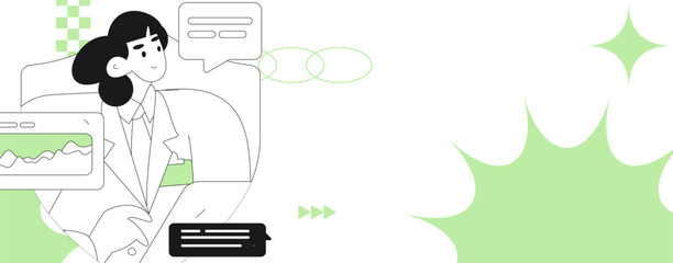 Medical characters fighting the epidemic flat vector concept operation hand drawn illustration
