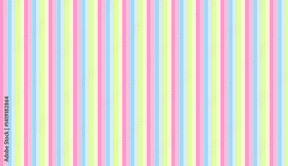 Poster pastel colored striped background creating a cheerful and vibrant pattern