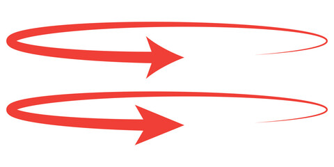 rotating arrow vector icon for 360 degrees clockwise icon for apps and website	