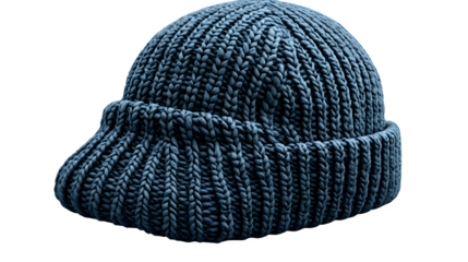 plain beanie hat template isolated on white background, high-definition, realistic look