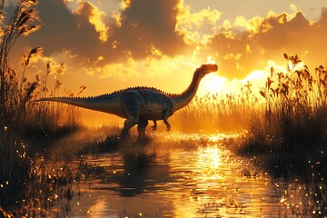 dinosaurs in the fire