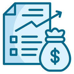 Financial Report Icon