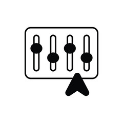Control  Vector icon
